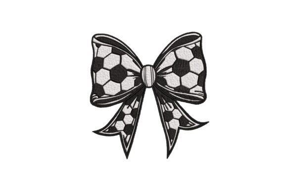Coquette Soccer Bow Embroidery Review