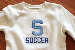 S for Soccer Applique Review